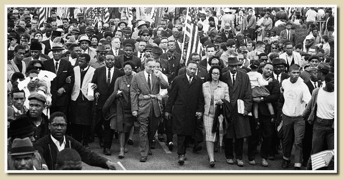 martin Luther king et la marche de Selma